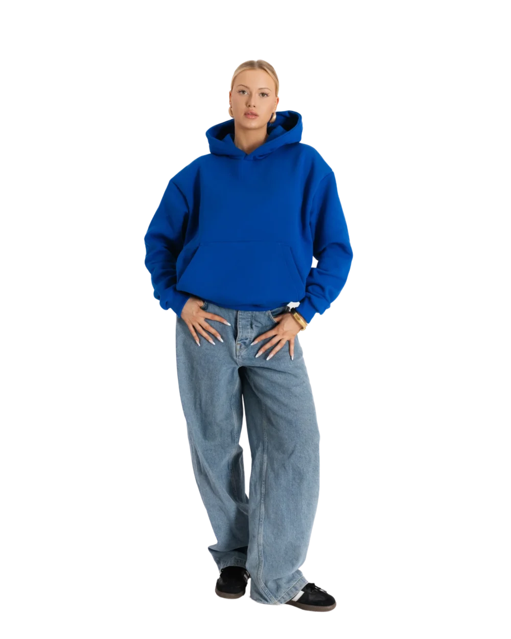 BOXY HOODIE CORNFLOWER