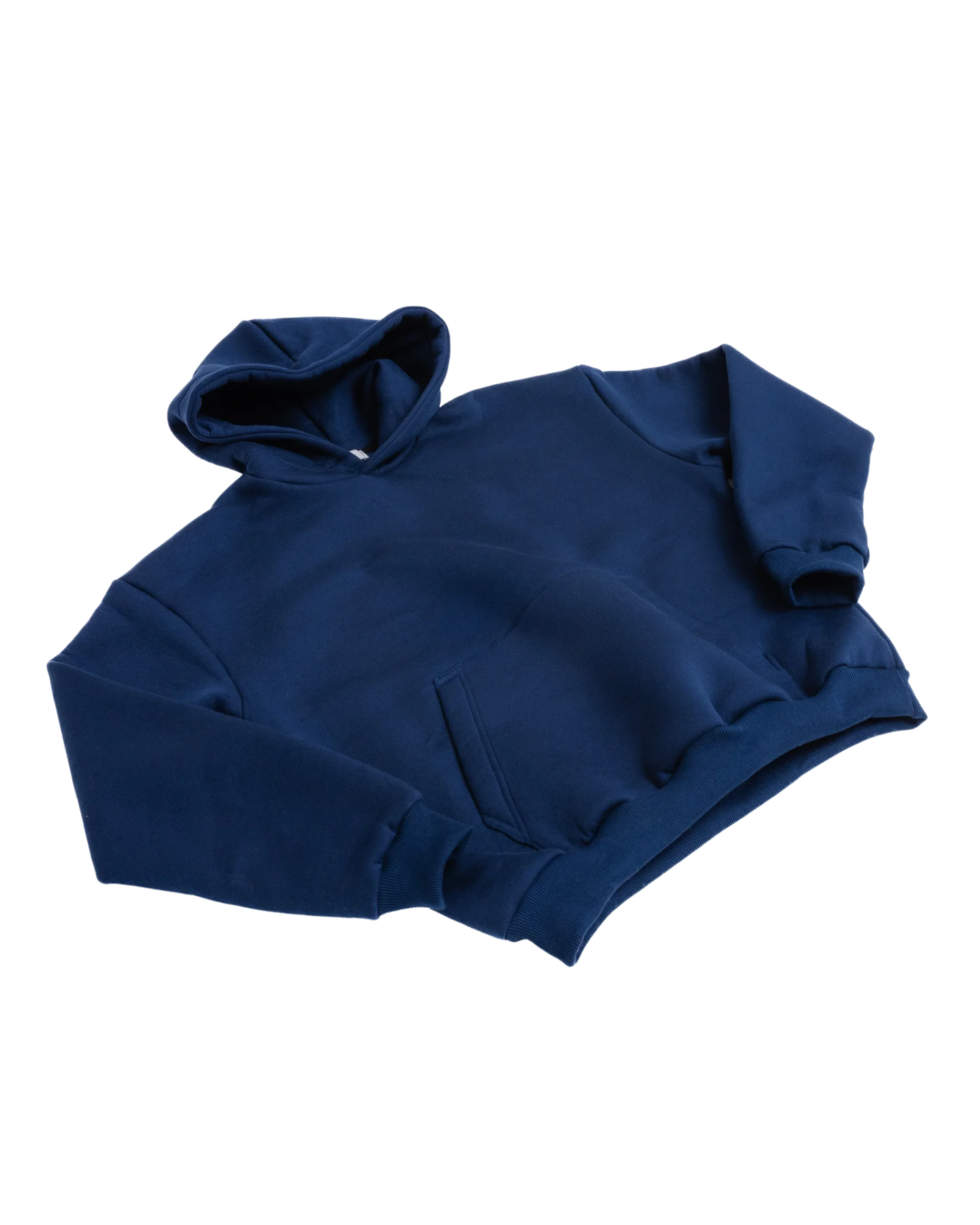 BOXY HOODIE NAVY - Hoke
